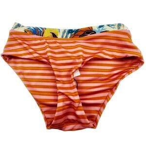 Patagonia Women XS Sunamee Sunset Stripes Stay Put  Bikini Swim Bottom NWT NEW